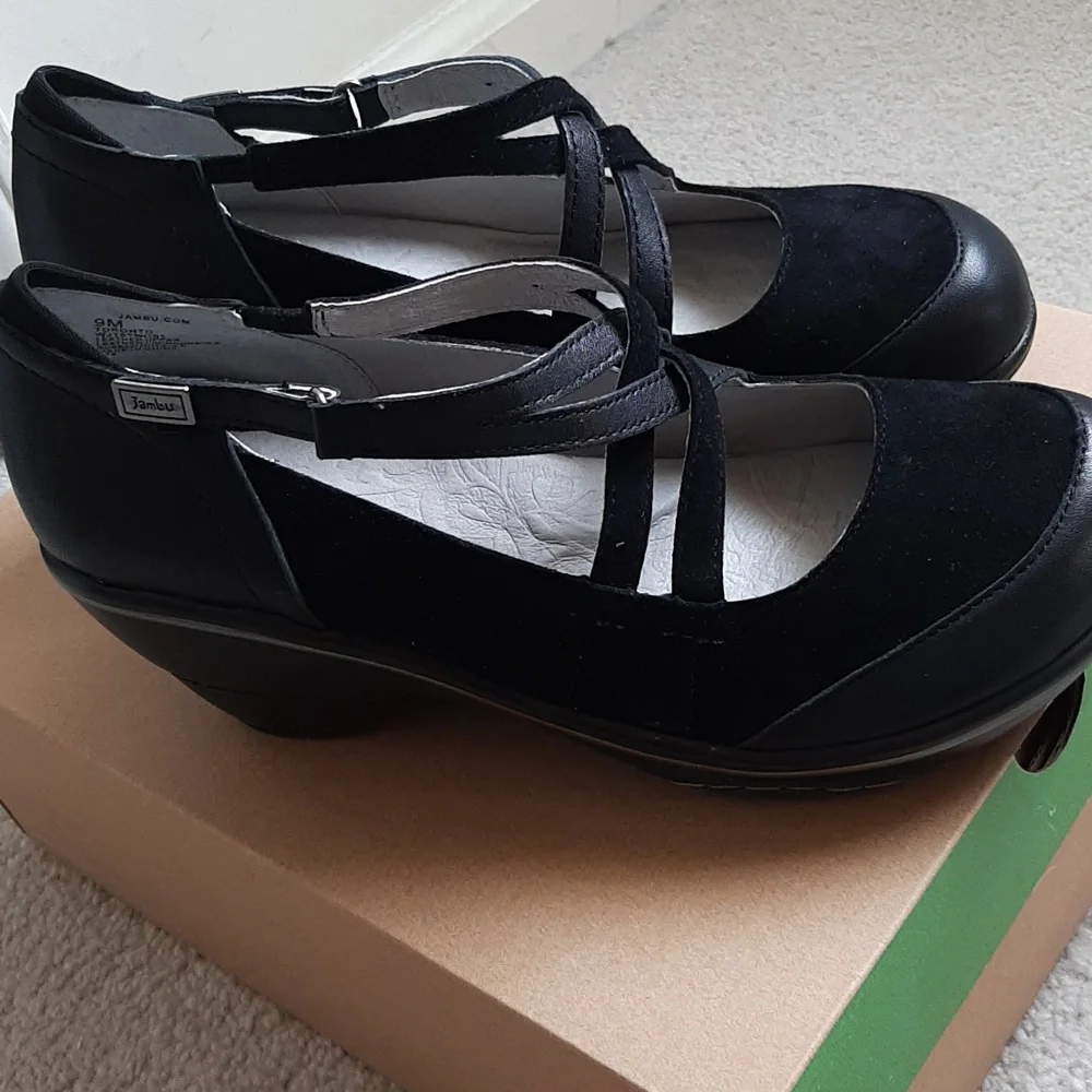 Jambu Toronto Black 9M Shoes NIB - Picture 1 of 10